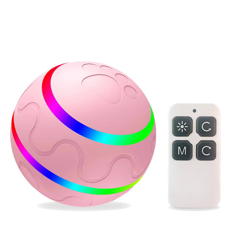 Balle Interactive Automatique pour Chat – Rotation Intelligente USB